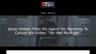 Fact Check: Jason Aldean Did NOT Fire His Agent For Agreeing To Censor His Video