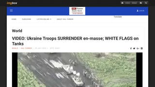 Fact Check: Video Does NOT Show 'Ukraine Troops SURRENDER En-masse' -- It's A Prisoner Exchange