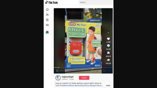 Fact Check: 'Little Yikes' Kid's 'Ankle Monitor' Is NOT Real Toy, Nor Is It Sold By Walmart 