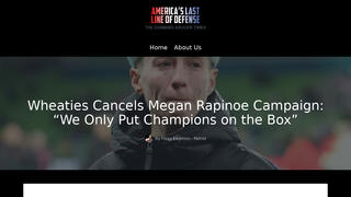 Fact Check: Megan Rapinoe Did NOT Have Wheaties Campaign Canceled After Missed Penalty Kick