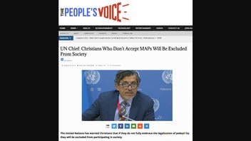 Fact Check: UN Chief Did NOT Warn Christians To 'Embrace The Legalization Of Pedophilia' Or Be 'Excluded' From Society