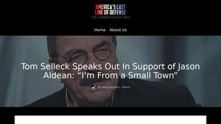 Fact Check: Tom Selleck Did NOT Speak Out In Support Of Jason Aldean As Of August10, 2023