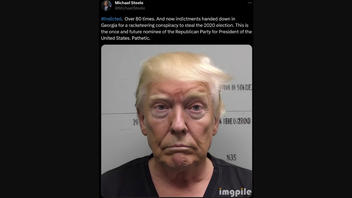 Fact Check: Donald Trump Mug Shot Is NOT Real