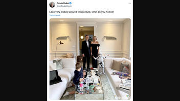 Fact Check: Jared Kushner And Ivanka Trump Did NOT Pose In Room With Bone Saws On The Walls -- Photo Is Doctored