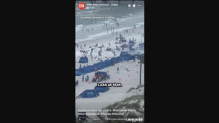 Fact Check: Video Does NOT Show Hurricane Idalia Making Landfall On 'Clearwater Beach Florida'