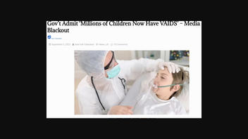 Fact Check: 'Government Report' Did NOT Find 'Millions of Children' Vaccinated With COVID Vaccines Developed 'VAIDS'