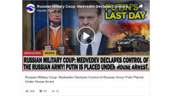 Fact Check: Russia's Medvedev Did NOT Declare 'Control Of Russia Army' As Of September 7, 2023 -- Clickbait Video Under Title Suggesting 'Russian Military Coup' Failed To Mention Any Of It