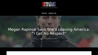 Fact Check: Megan Rapinoe Did NOT Say She's Leaving America -- She's Retiring From International Soccer