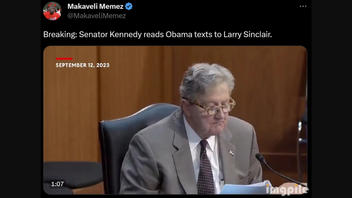 Fact Check: Sen. Kennedy Did NOT Read Obama Texts To Larry Sinclair - He Was Reading From Sexually Explicit Books