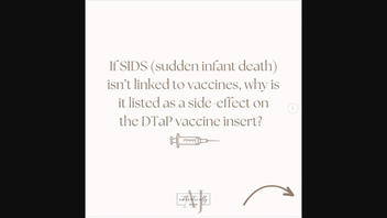Fact Check: DTaP Vaccine's Packaging Insert Does NOT Prove Immunization Causes SIDS