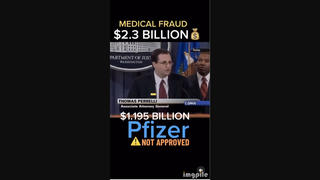 Fact Check: Pfizer Did NOT Just Agree To Pay $2.3 Billion In Largest Health Care Fraud Settlement In DOJ History -- Happened In 2009