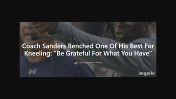 Fact Check: Football Coach Deion Sanders Did NOT Bench 'One Of His Best For Kneeling' During National Anthem -- Claim Is From A Satire Site