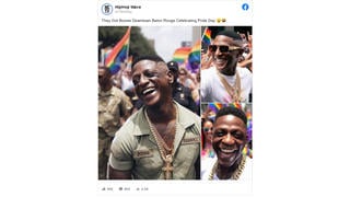 Fact Check: NO Evidence Rapper Boosie Was Celebrating Pride Day in Baton Rouge