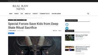 Fact Check: US 'Special Forces' Did NOT Save Kids From 'Deep State Ritual Sacrifice'