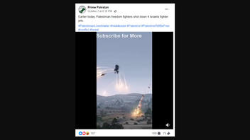 Fact Check: Arma 3 Video Game Clips Falsely Presented As Footage Depicting 2023 Conflict Between Israel And Hamas