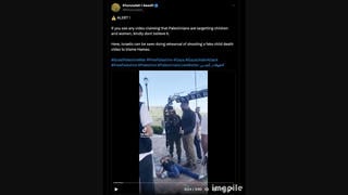 Fact Check: Footage Does NOT Show Israelis Rehearsing 'Fake Child Death Video' To Frame Hamas In 2023 -- It's A Staged Scene From A Film