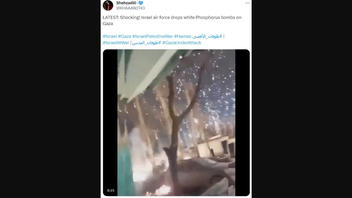 Fact Check: Video Does NOT Show White Phosphorus Bomb Used In Gaza -- Scene Was Originally Recorded In Ukraine 