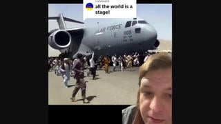 Fact Check: Plane In Video Is NOT Inflatable Prop -- It's A Real US C-17 Globemaster