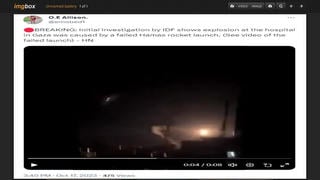 Fact Check: Video Does NOT Show 'Failed Hamas Rocket Launch' Striking Hospital In Gaza On October 17, 2023 -- It's From 2022 Video
