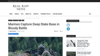 Fact Check: US Marines Did NOT 'Capture Deep State Base In Bloody Battle'