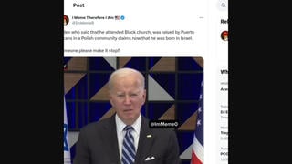 Fact Check: Biden Did NOT Say He Was Born In Israel -- He Was Talking About Why Israel Was Created
