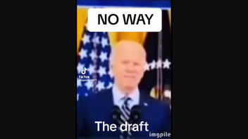 Fact Check: Video Does NOT Show Biden Reintroducing The Military Draft -- It's An AI Production