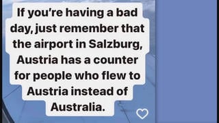 Fact Check: The Salzburg, Austria, Airport Does NOT Have A Counter For Stranded Travelers Who Intended To Fly To Australia