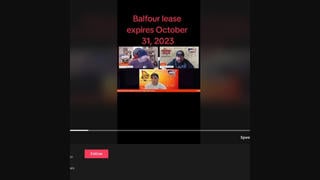 Fact Check: There Is NO 'Balfour Lease' For Israel That Ended On October 31, 2023