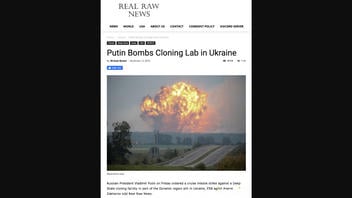 Fact Check: Putin Did NOT Bomb Cloning Lab in Ukraine -- Story Is From Site That Makes Things Up 