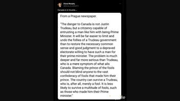 Fact Check: Image Does NOT Show 'Prague Newspaper' Quote On Canada's Trudeau -- It's Old Meme That Has Targeted Other Politicians