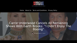 Fact Check: Carrie Underwood Did NOT Cancel All Remaining Shows With Garth Brooks, Did NOT Say 'I Didn't Enjoy The Booing'