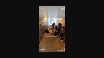 Fact Check: Staged Video Of 3 Girls Beating Up Men In Tunnel Is NOT Real -- Shows Stunt School Students