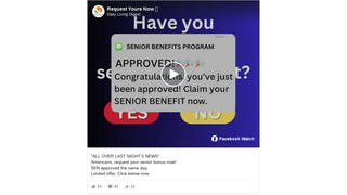 Fact Check: Senior Benefits Are NOT Disbursed By Information-Harvesting Website