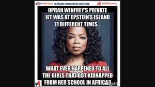 Fact Check: NO Evidence Oprah Winfrey's Private Jet Was At Jeffrey Epstein's Island 11 Different Times -- Or At Any Time