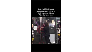 Fact Check: Video Of Man Entering Store Empty Of Shoppers On Black Friday Was NOT In Biden's Economy -- This Was UK In 2017