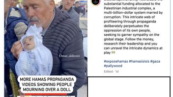 Fact Check: Video Does NOT Prove A Gaza Family Was 'Mourning Over A Doll' 