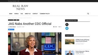 Fact Check: US Navy JAG Did NOT Arrest CDC Official Karen Hacker 