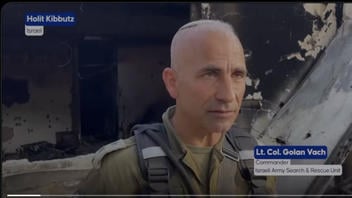 Fact Check: Video Does NOT Show Israeli Army Commander Saying Israeli Forces Trapped, Burned Israeli Civilians In House -- It's Edited