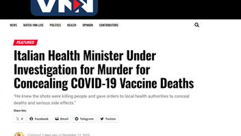 Fact Check: NO Evidence Ex-Italian Health Minister Roberto Speranza Is Under Investigation For Murder Over COVID Vaccines