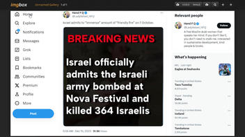 Fact Check: Israel Did NOT Officially Admit Its Army 'Bombed At Nova Festival And Killed 364 Israelis'