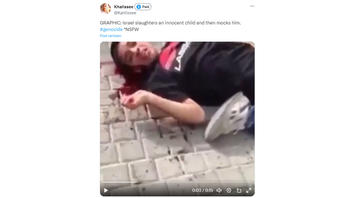 Fact Check: Video Does NOT Show Young Man Murdered By IDF In 2023 -- It's From 2015; Teen Survived 