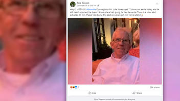 Fact Check: Acting On 'Bump This Post' Will NOT Help Find Missing Man With Dementia -- It's Ruse To Trick People To Share It