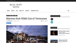Fact Check: US Marines Did NOT Kick FEMA Out of Tennessee