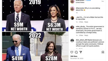 Fact Check: Biden Net Worth Was NOT $41 Million in 2022 -- It's Roughly $10 Million