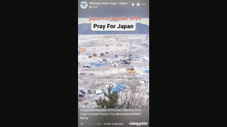 Fact Check: Tsunami Footage Is NOT From 2024 Japanese Earthquake -- It's 2011 Video