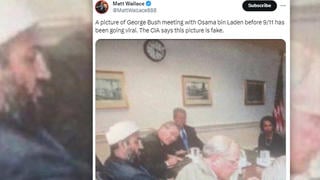 Fact Check: Photos Do NOT Show Bush And Bin Laden Meeting Before 9/11 -- These 9/12 Photos Have Been Altered