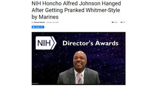 Fact Check: Marines Did NOT Hang NIH Official Alfred Johnson -- Story Is Made Up