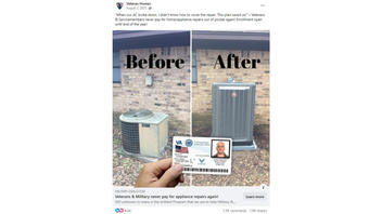 Fact Check: Insurance Company Does NOT Offer Free Home, Appliance Repair Benefits To US Veterans