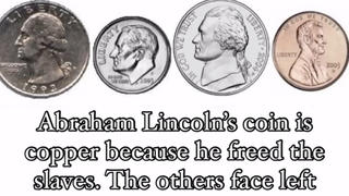 Fact Check: Lincoln Penny Is NOT Copper Because He Freed Slaves, Other Coins Do NOT Show Presidents Turning Their Backs On Him In Protest