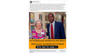 Fact Check: Ben Carson Did NOT Promote Cure For Dementia That Works Within Days